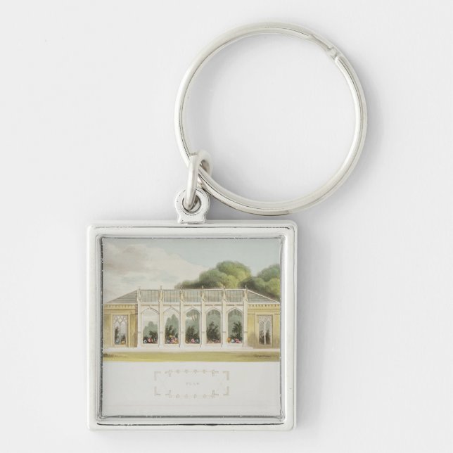 Gothic Conservatory, 1832 Key Ring (Front)