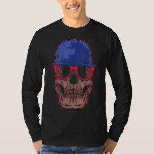 Gothic Cool Nerd Skull Weird Introvert Geek Dork A T-Shirt