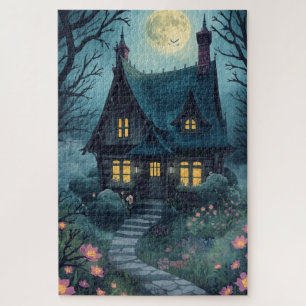 Gothic Cottagecore Fusion Jigsaw Puzzle