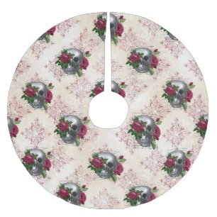 Gothic Countenance Series Design 16  Brushed Polyester Tree Skirt