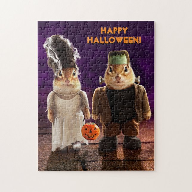 Gothic Couple Jigsaw Puzzle (Vertical)