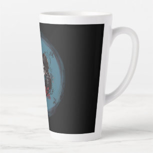 Gothic Couple Lovers Valentine's Day Holiday Latte Mug