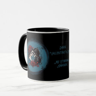 Gothic Couple Lovers Valentine's Day Holiday Mug