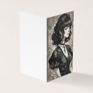 Gothic Couture LBD Little Black Dress Blank