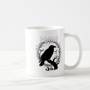 Gothic Crow F-caw-f Moon Halloween Tee Coffee Mug