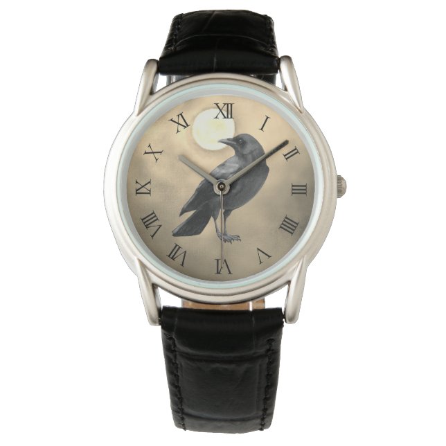 Gothic Crow Watch (Front)