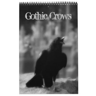 Gothic Crows Calendar