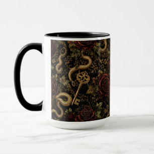 Gothic Dark Academia Rose Morning Coffee Mug Gift