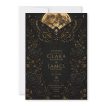 Gothic Death Moth Wedding - Dark Romance Romance