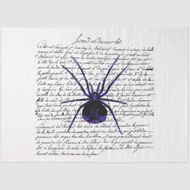 Gothic Debutante Series Design 4   Tissue Paper (Front)