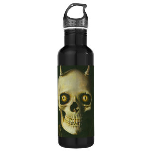 Gothic Devil Skull 710 Ml Water Bottle