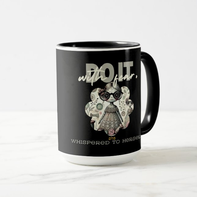 Gothic Doll Mug (Front Right)