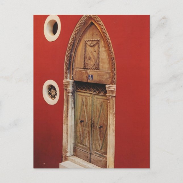 Gothic Door Postcard (Front)