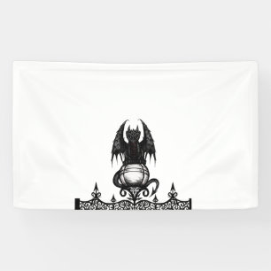 Gothic Dragon Banner