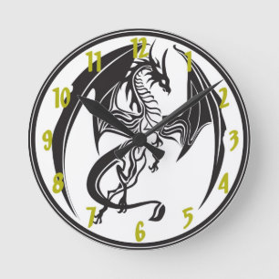 Gothic Dragon Clock