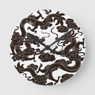 Gothic Dragon Clock