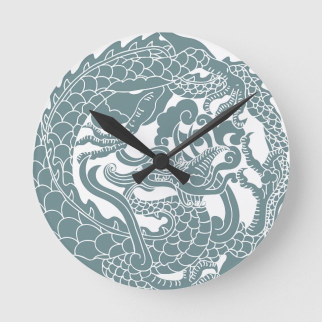 Gothic Dragon Clock (Front)