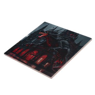 Gothic Dragon Tile