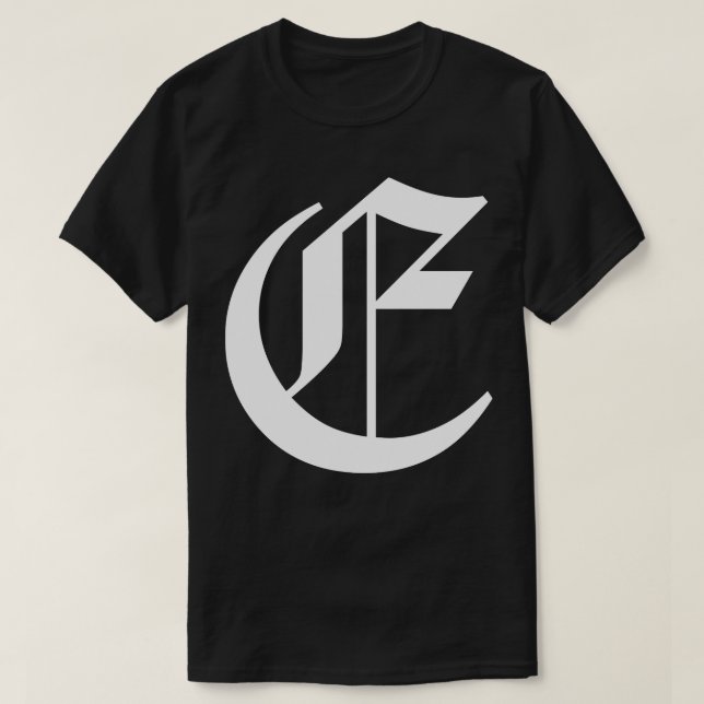 Gothic E T-Shirt (Design Front)