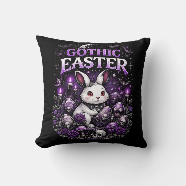 Gothic Easter Cushion (Front)