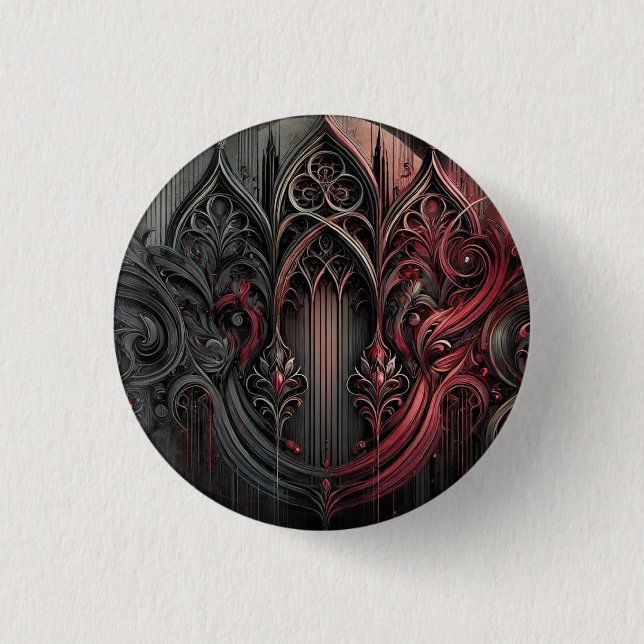 Gothic Elegance Button (Front)