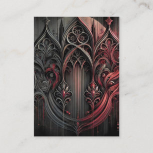 Gothic Elegance Enclosure Card