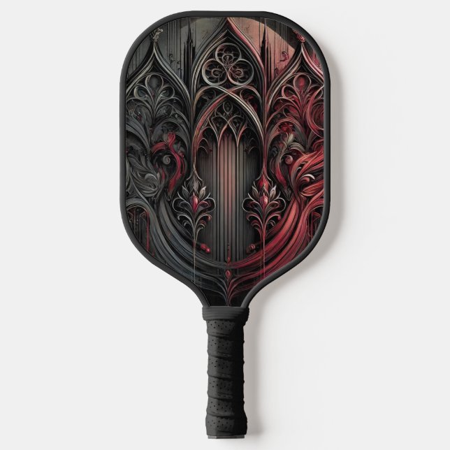 Gothic Elegance Pickleball Paddle (Front)
