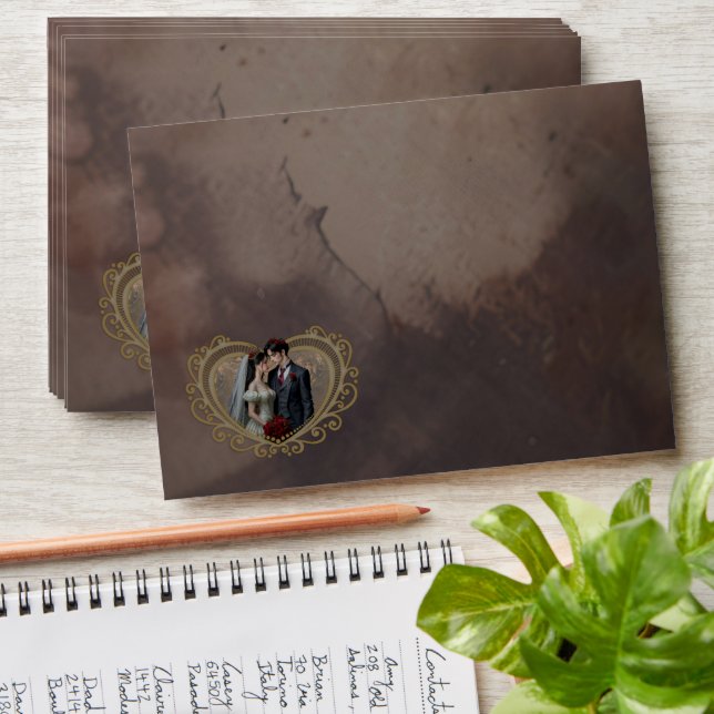 Gothic Eternal Love  Envelope (Stacked)