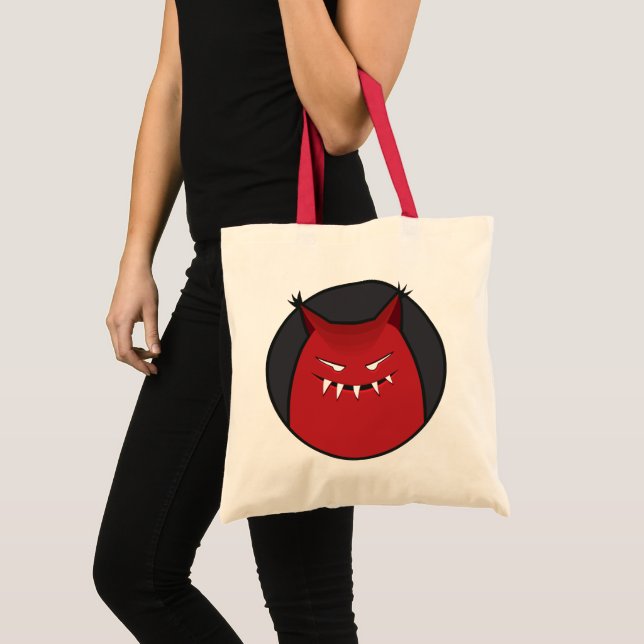 Gothic Evil Creature Tote Bag (Front (Product))