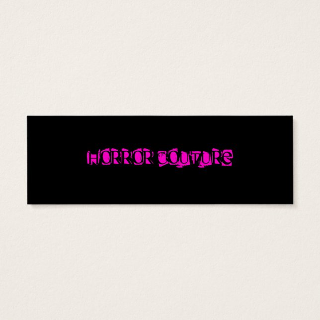 gothic eyeball bookmark (Back)