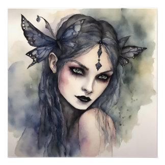 Gothic Fae Photo Print