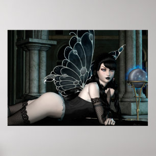 Gothic Fae Series ANNA Fantasy Art Poster