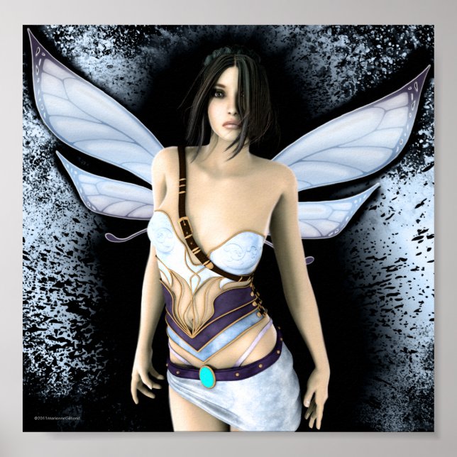 Gothic Faerie Solitude Artwork Poster (Front)