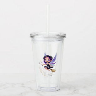 Gothic Fairy Acrylic Tumbler