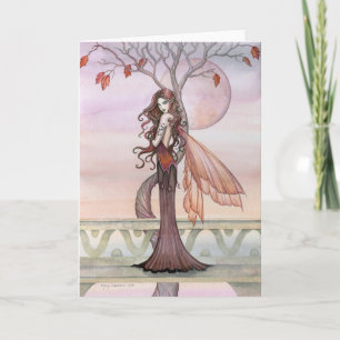 Gothic Fairy Card by Molly Harrison