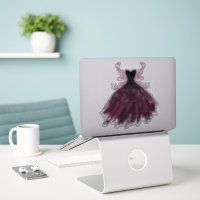 Gothic Fairy Fuchsia Gown | Punk Rock Pink Magenta