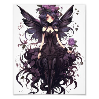 Gothic Fairy Photo Print