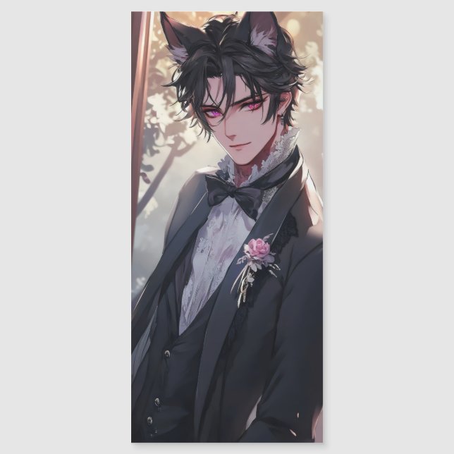 Gothic Fantasy Anime Catboy (Front)