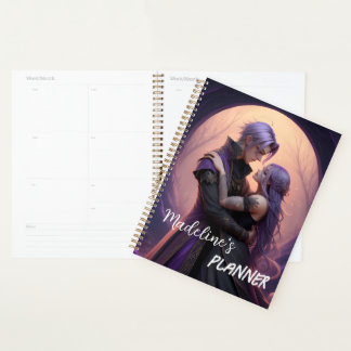 Gothic Fantasy Anime Couple Planner