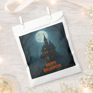 Gothic Fantasy Haunted Castle & Misty Moonlight Favour Bags