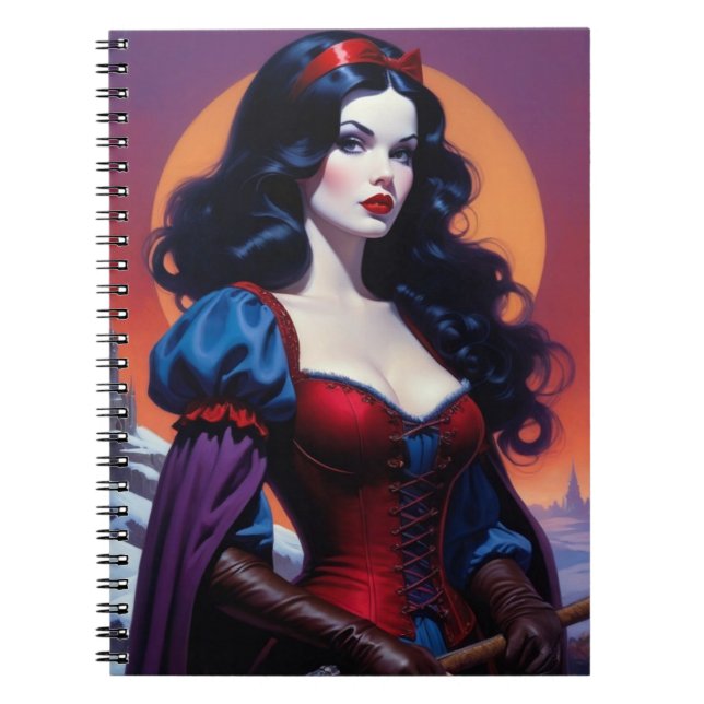 Gothic Fantasy Princess Notebook (Front)