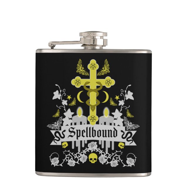 Gothic Fashion Accessories Hip Flask (Front)