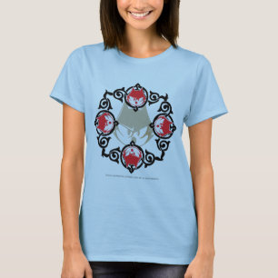 Gothic Felix the Cat Design Shirt for Ladies