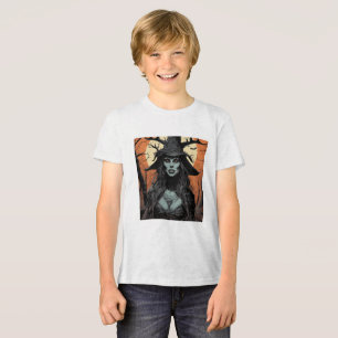 Gothic female demon Tri-Blend shirt