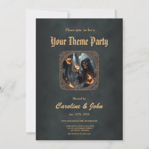 Gothic Flames, the guardian of the burning dice. Invitation