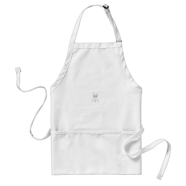 Gothic Floral Apron | Elegant Baker Gift (Front)