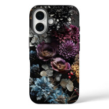Gothic Floral iPhone 16 Case