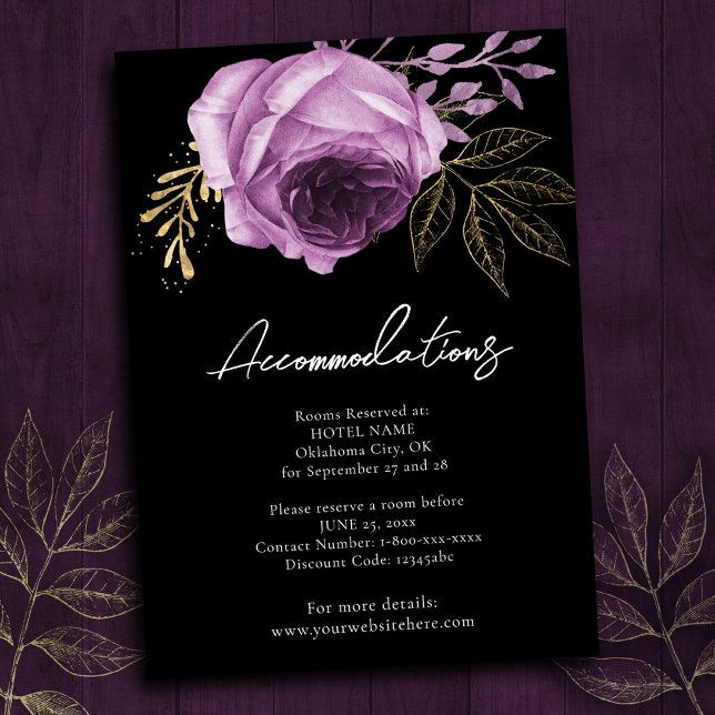 Gothic Floral Wedding Accommodations Enclosure Car (Creator Uploaded)