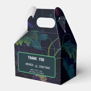 Gothic Floral Wedding Favour Box