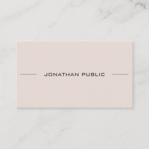 Gothic Font Professional Sophisticated Simple Business Card